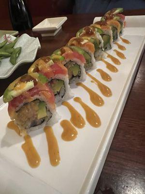 Spicy jalapeño roll.