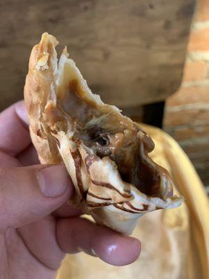 Dulce de leche empanada