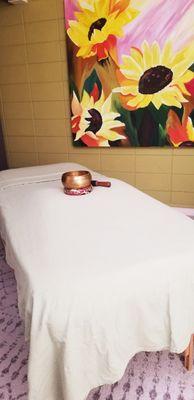 Reiki and massage room