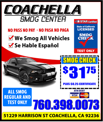 Coachella Smog Center