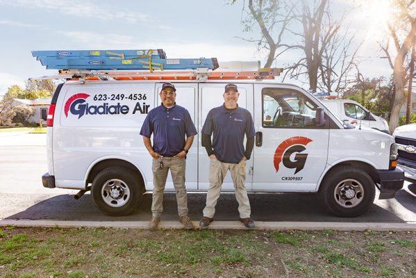 At Gladiate Air, we specialize in all HVAC, heater repair, AC installation, residential & commercial AC & all maintenance  and repairs.