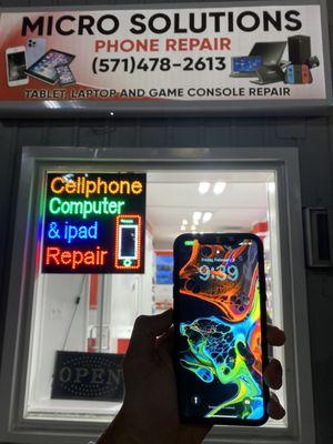 Repaired phone