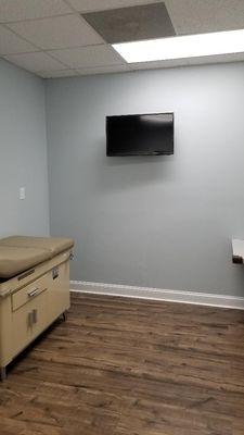 Brand new rooms centered around streamlined care; putting the patient first.