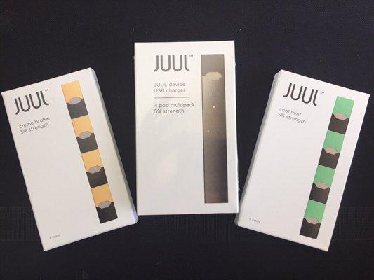 JUUL Starter Kits and pod packs are here!