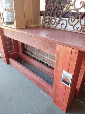 Handmade bench