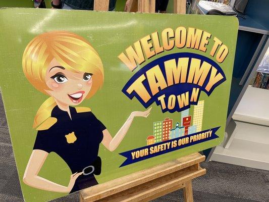 Office Tammy brings Safety Town!