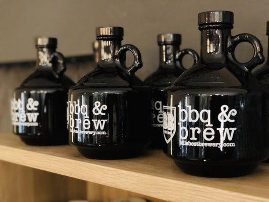 Growlers to go.