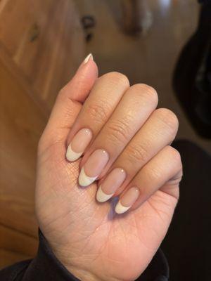 French Tip Gel Manicure