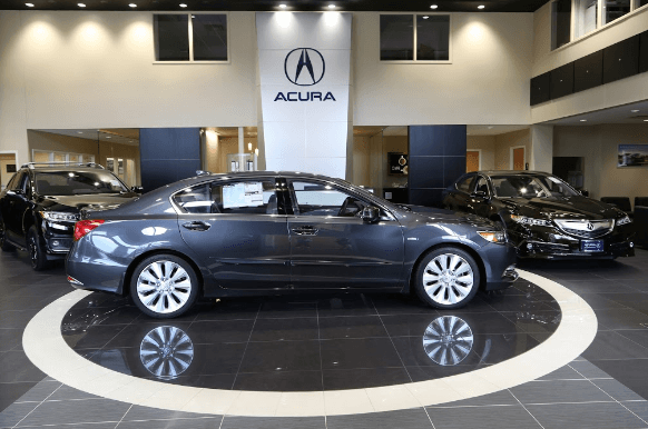 Acura of Johnston Showroom