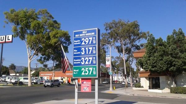 Crazy gas prices in so-cal thanks Raj