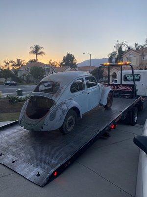 My 59 project headed home.