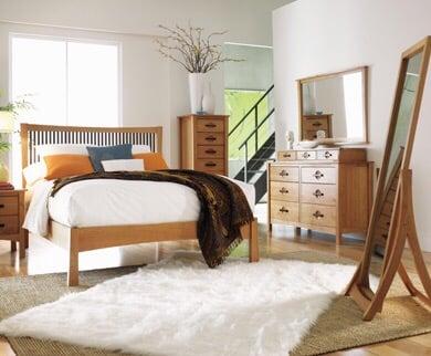 Copeland bedroom furniture solid wood made in America