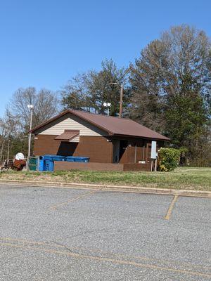 Restrooms at Claremont Park