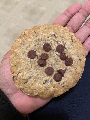 The most  chewy and satisfying Chocolate Chip Cookie