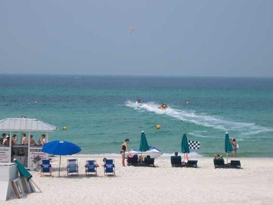 Parasail in Panama city beach Fl Water sport activities in panama city beach Fl Come parasailing or go jet skiing in PCB FL