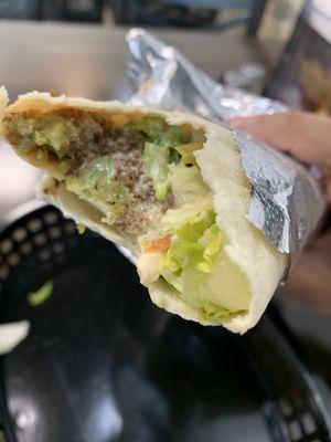 Falafel wrap