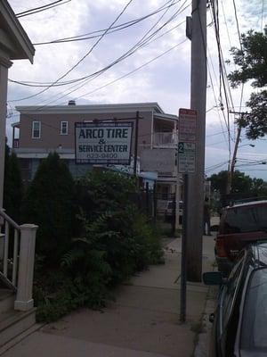 Tucked back in on side street - Clarendon Ave by Teele Square