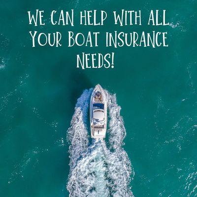 Protect your vessel with boat insurance from Miller Insurance Group!