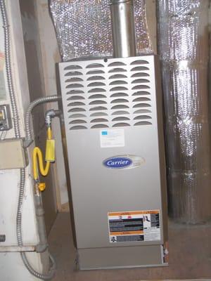 Carrier 80% Efficient Residential Furnace