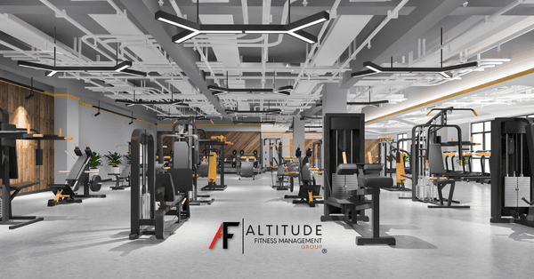 Luxury gym design by Altitude Fitness Management Group.