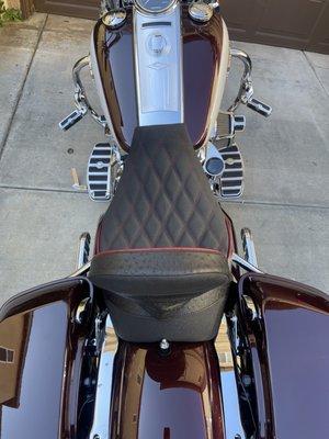 C and C Motorcycle Seats