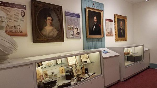 The newly renovated exhibit space on the 2nd floor offers more insight into the Sherman family story.