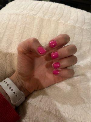 Gel manicure