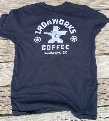 Black Shirt from Ironworks Coffee