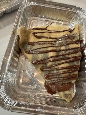 Nutella Banana Nutella Crepe