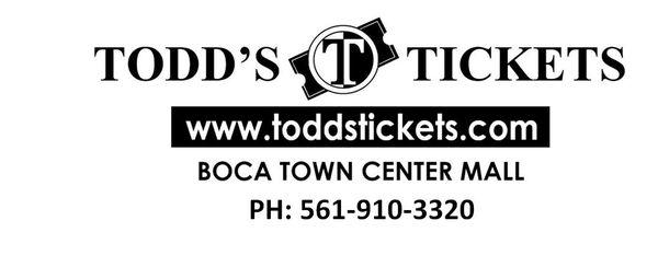 Todd's Tickets