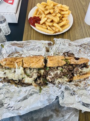 Steak and Cheese Deluxe Sub