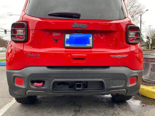 Jeep renegade hitch