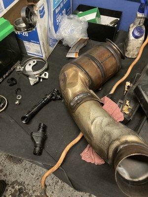 Catalytic converter replacement