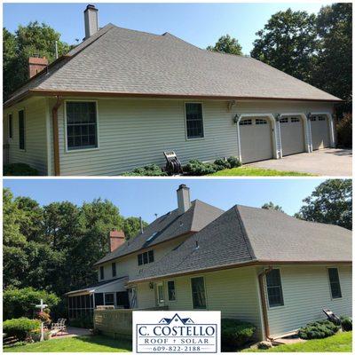 Here are a few more pictures of the full roof replacement for our customer in Galloway, NJ!