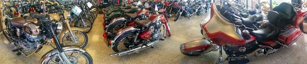 Royal Enfield of Fort Worth showroom.