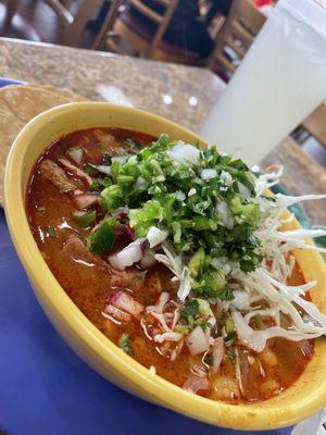 Pozole soup