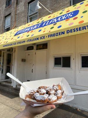 Fairmont donuts with Nutella