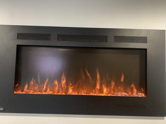 New electric fireplace