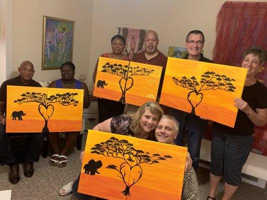 We  Couples Paint Nite! Plan yours now.