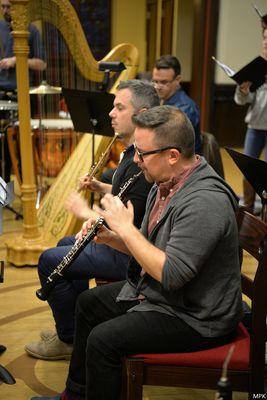 Our principal flute, Conor Nelson, and principal oboe, Stephen Key