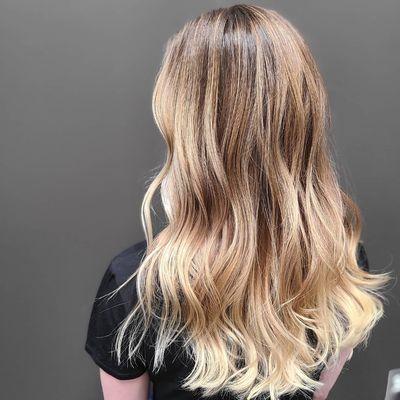 Blonde balayage