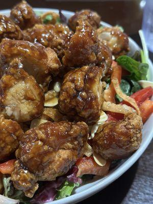 Crispy Asian Chicken Salad