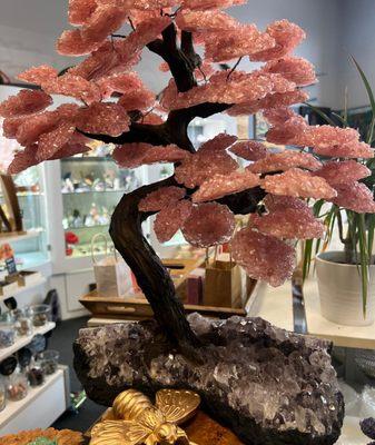 Large Carnelian Crystal Tree - The Secret Door, Morgan Hill CA