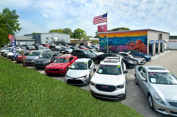 Our Lot is always full of a great variety of quality vehicles for you to choose from.