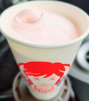 Wendy's Peppermint Frosty