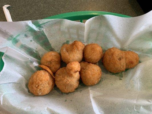 An order of Breaded mushroom