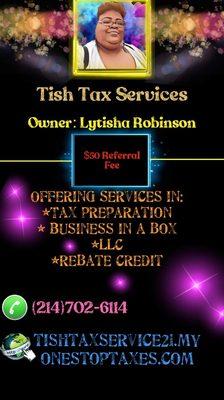 Tish Tax N Travel Services