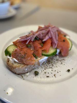 Smoked Salmon Toast