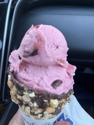 Small Black Cherry Cone