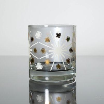 Snowflake - 11oz Rocks - Cream & 24K Gold